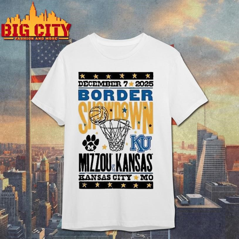 Kansas Jayhawks Summit 2025 Border Showdown Shirt