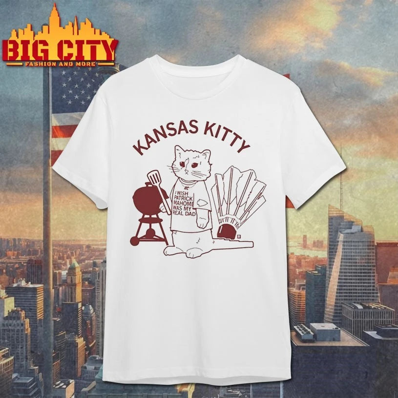 Kansas Kitty I wish Patrick Mahome was my real Dad shirt