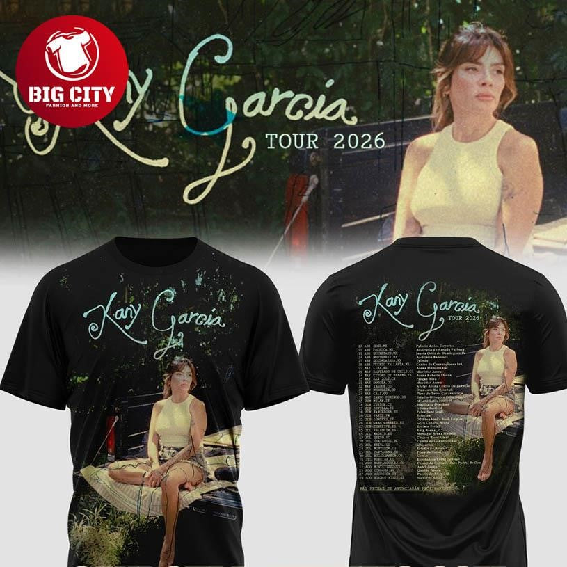 Kany García US &amp; UK Tour 2026 Two Sided Shirt