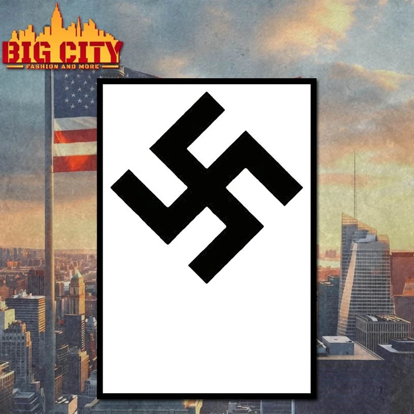 Kanye West 2025 Swastika shirt