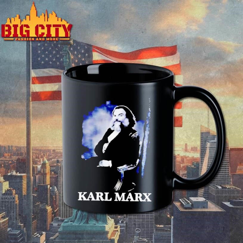 Karl Marx Jack Black Photo Shirt
