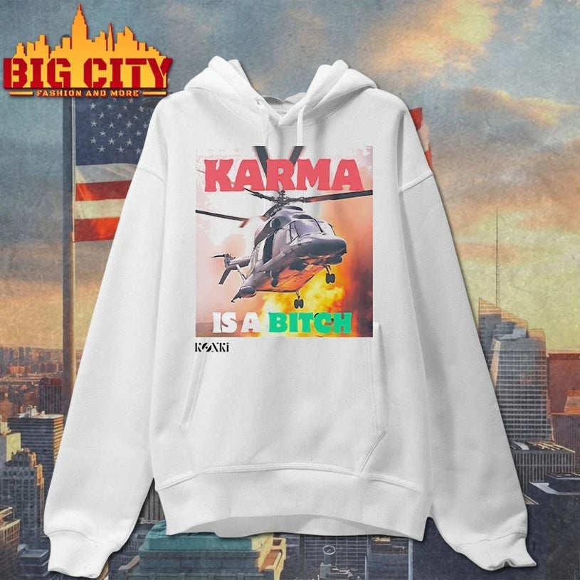 Karma Is A Bitch Helicopter carrying Iranian President Raisi Crashes shirt