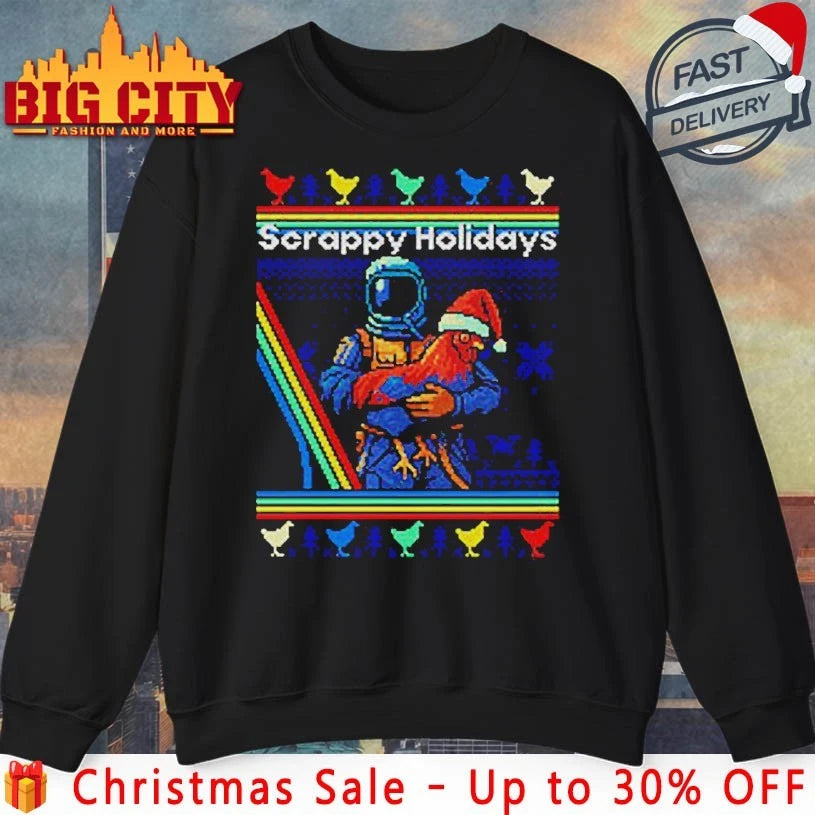 Karn Puffs Scappy Holidays christmas shirt