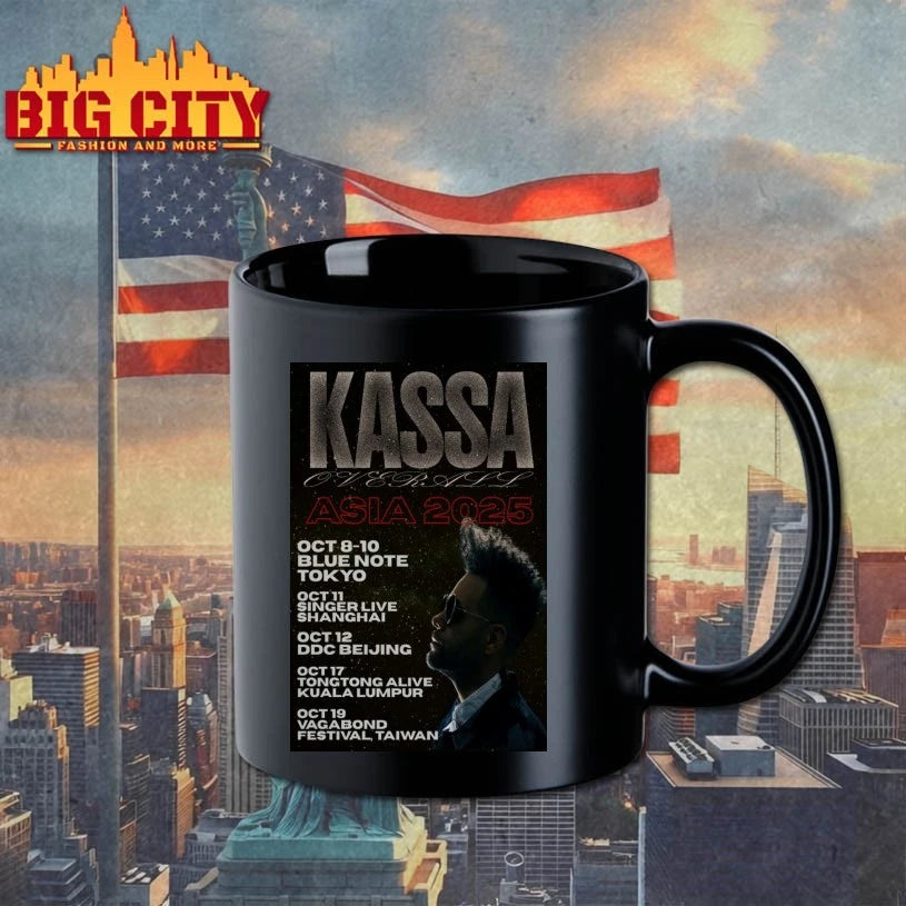 Kassa Overall Tour 2025 Poster Shirt