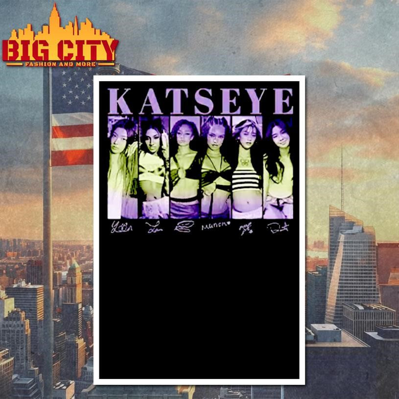 Katseye Music Signature Shirt