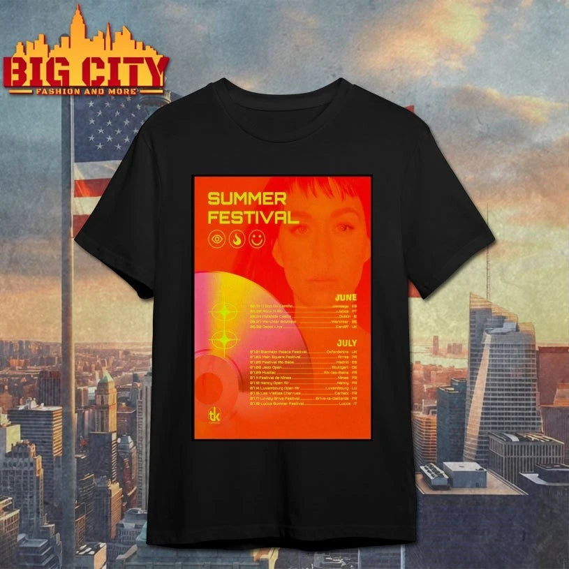 Katy Perry Summer 2026 Tour Poster shirt