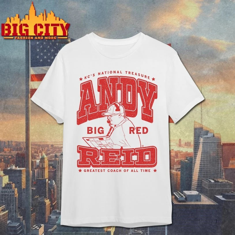 Kc’ national treasure Big red Andy Reid shirt