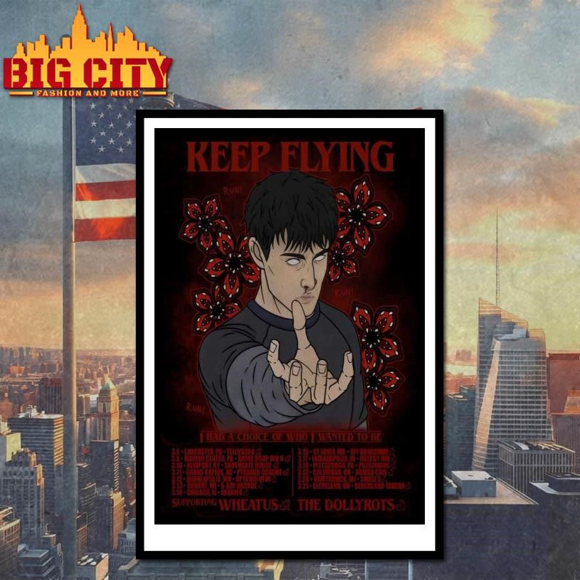 Keep Flying March 2026 Shows Poster shirt