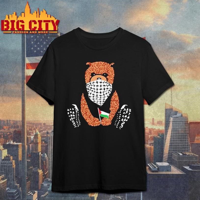 Keffiyeh Bear Pali Bear Palestine Shirt