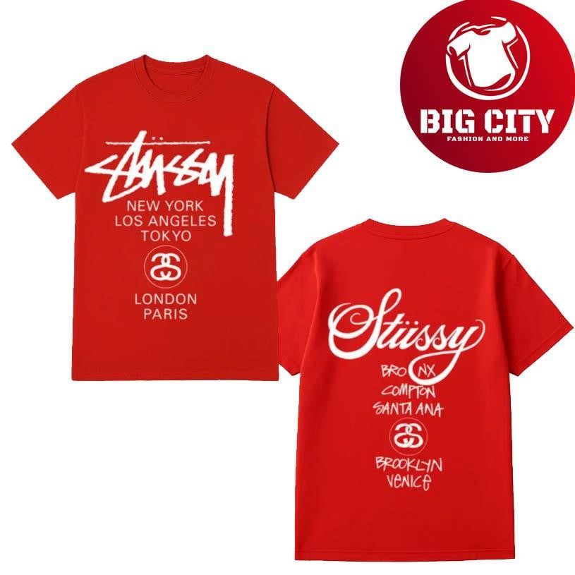 Kei’Trel Clark Stussy World Tour Two Sided Shirt