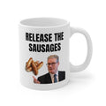 Keir Starmer Mug Funny Politics Gift Release the Sausages Labour Party Novelty 11oz 15oz T-Shirts, Hoodie, Sweatshirt