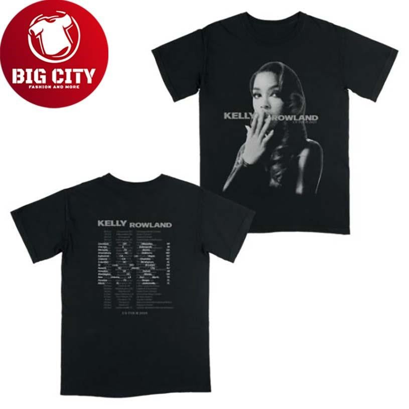 Kelly Rowland Merch Portrait Tour 2025 New Shirt