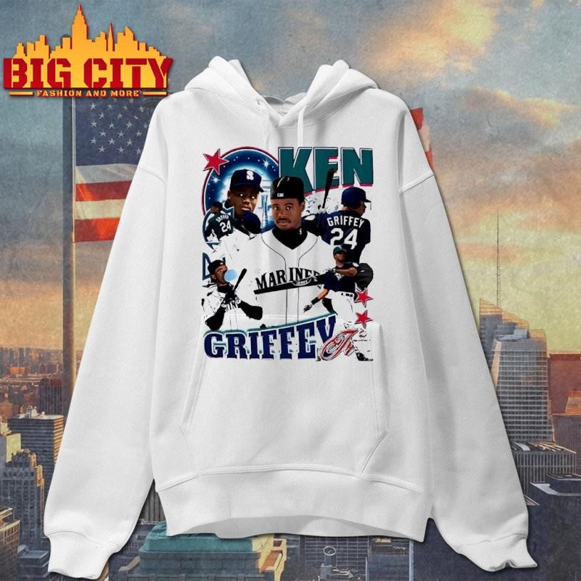 Ken Griffey Jr. Seattle Mariners Signature Graphic Shirt