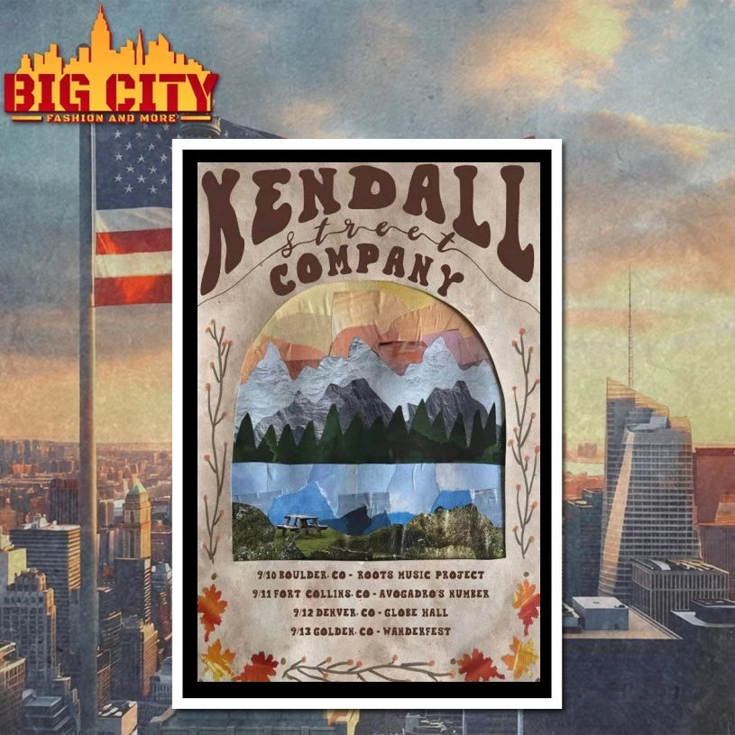Kendall Street Company Tour Sep 2025 Poster shirt