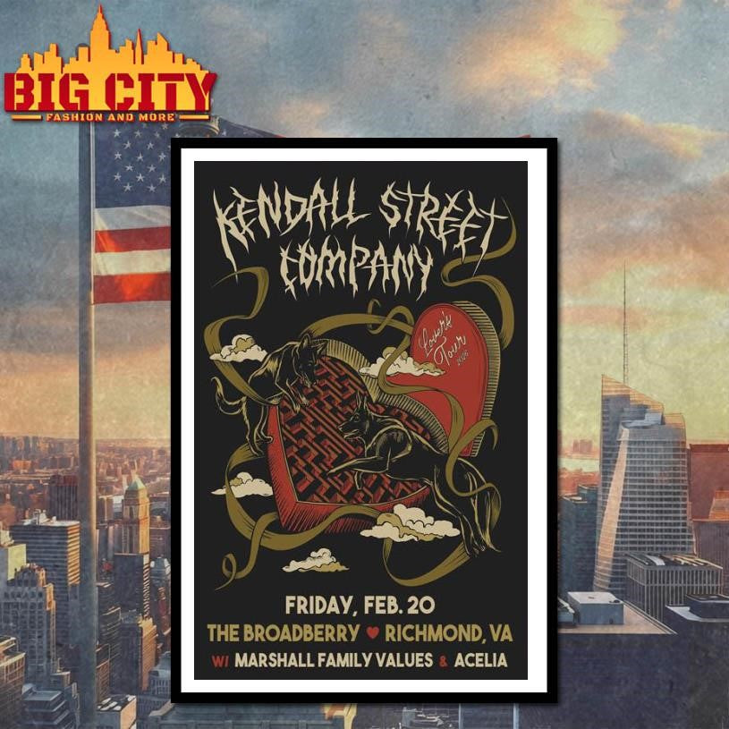 Kendall Street Company Virginia 2026 Show Poster shirt