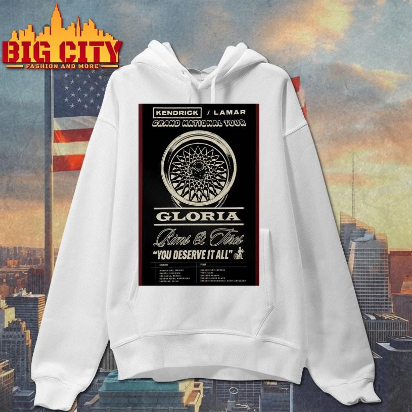 Kendrick Lamar Grand National Tour 2025 Poster Shirt