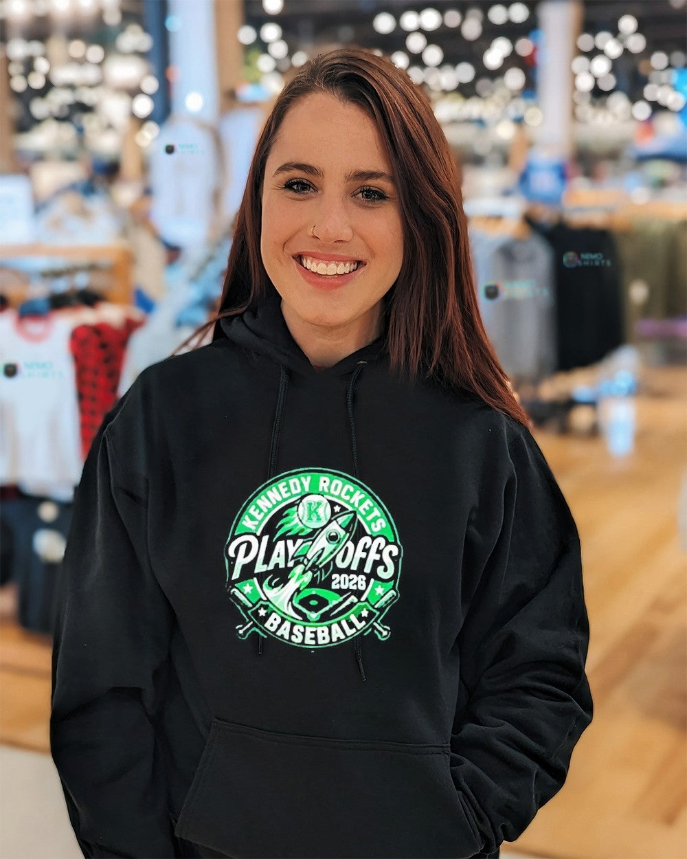 Kennedy Rockets baseball 2026 Playoffs shirt
