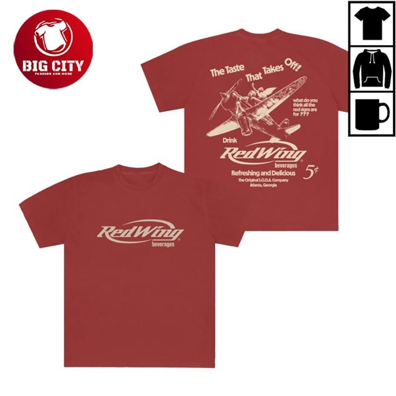 Kenny Mason Kenny Mason Red Wing Two Sided Shirt