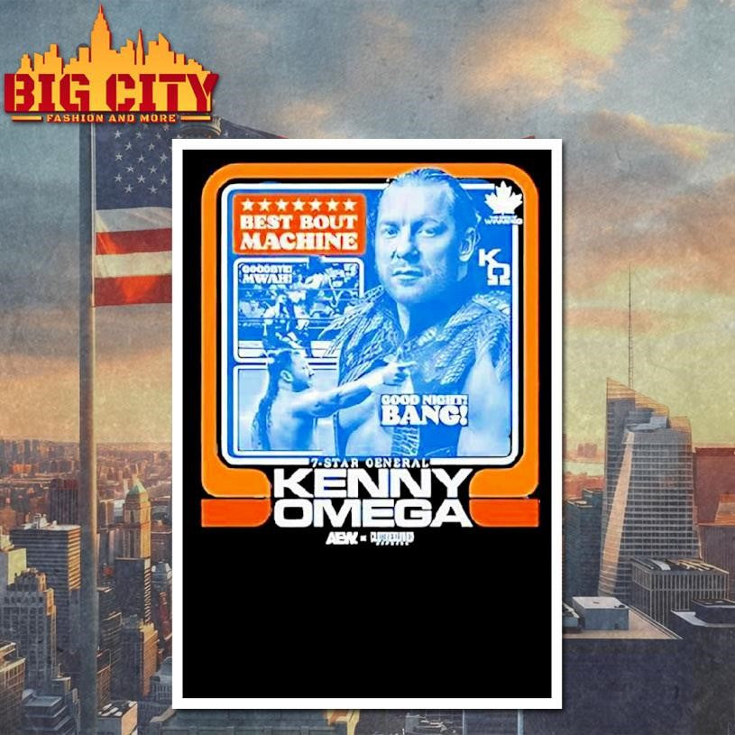 Kenny Omega Best Bout Machine Good Night Bang Aew Graphic Shirt