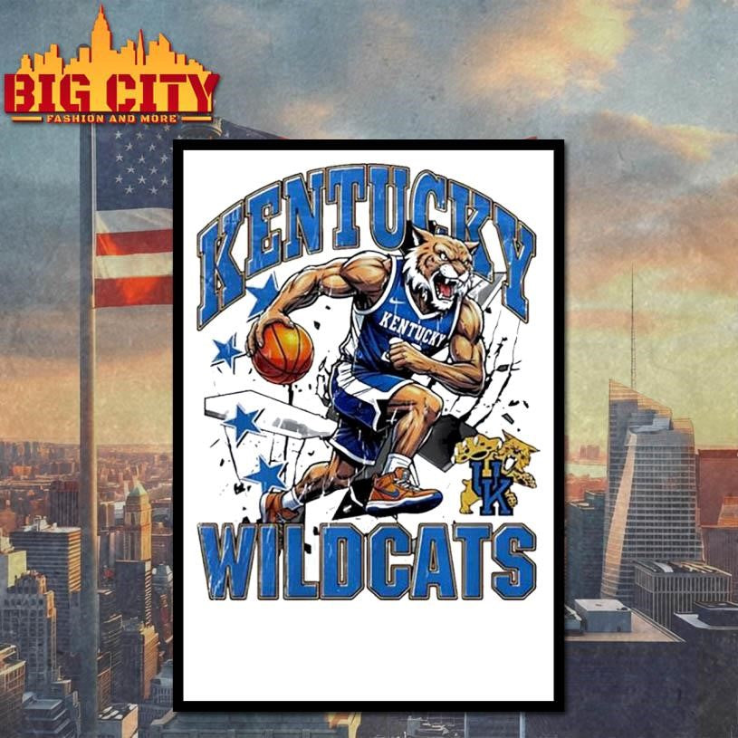 Kentucky Wildcats basketball running 2025 mascot Shirt
