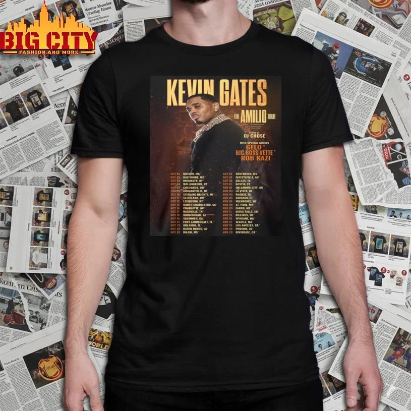 Kevin Gates The Amilio Tour 2025 Exclusive shirt