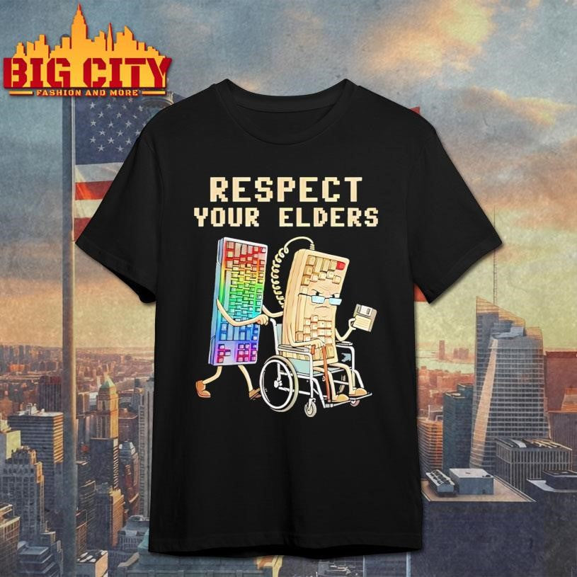 Keyboard Respect Your Elders Shirt