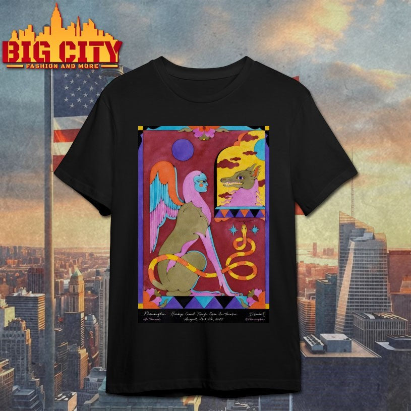 Khruangbin August 26 2025 Harbiye Açıkhava Tiyatrosu in Istanbul Turkey Poster Shirts