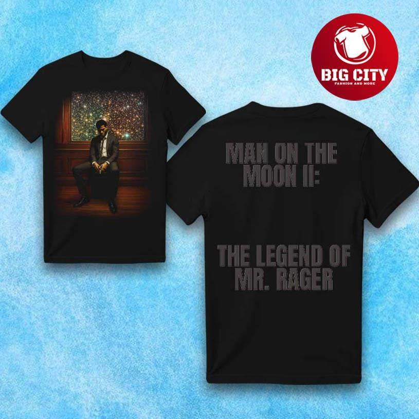 Kid Cudi Mr. Rager Legacy 2025 Two Sided Shirt