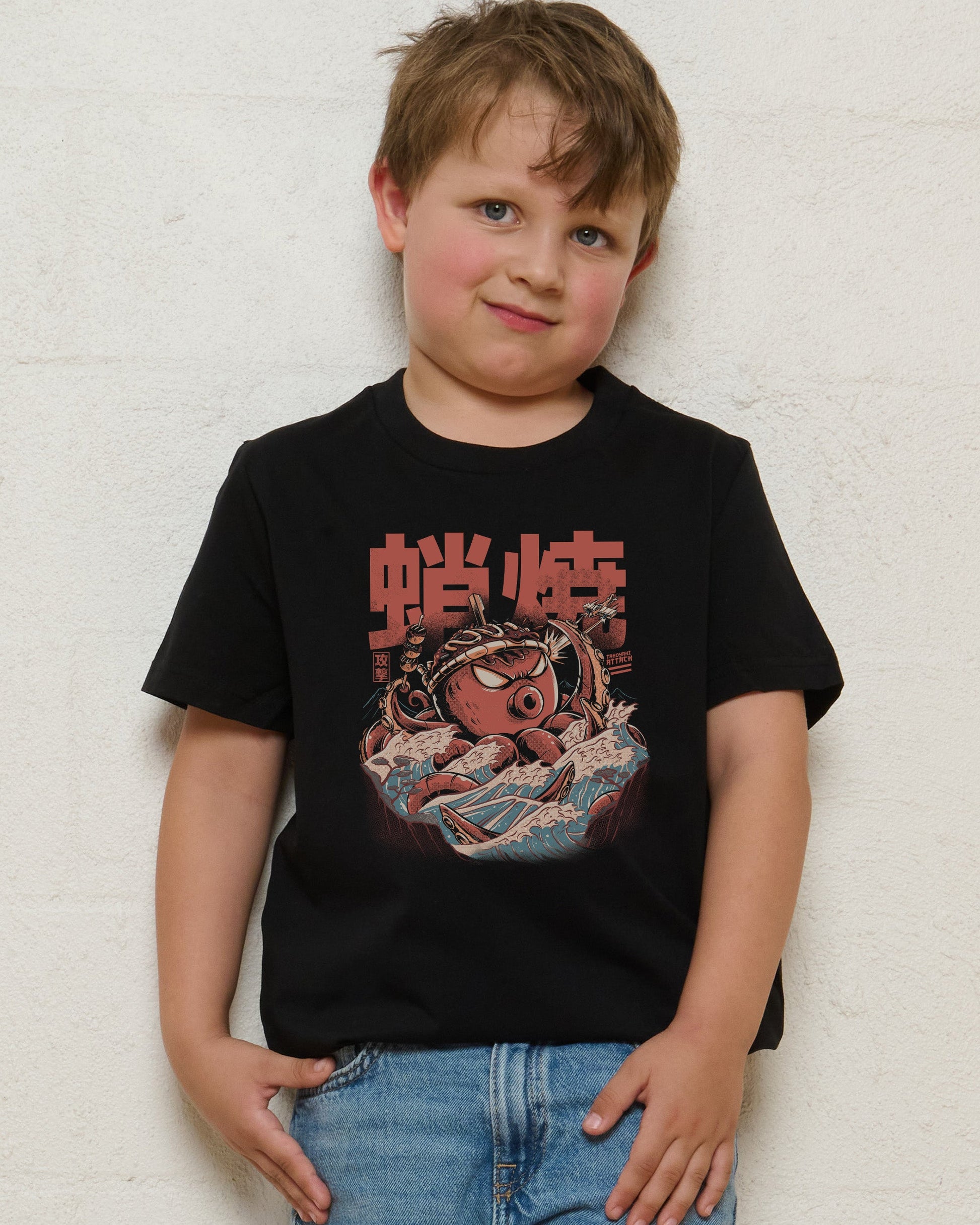 Takoyaki Attack Kids T-Shirt