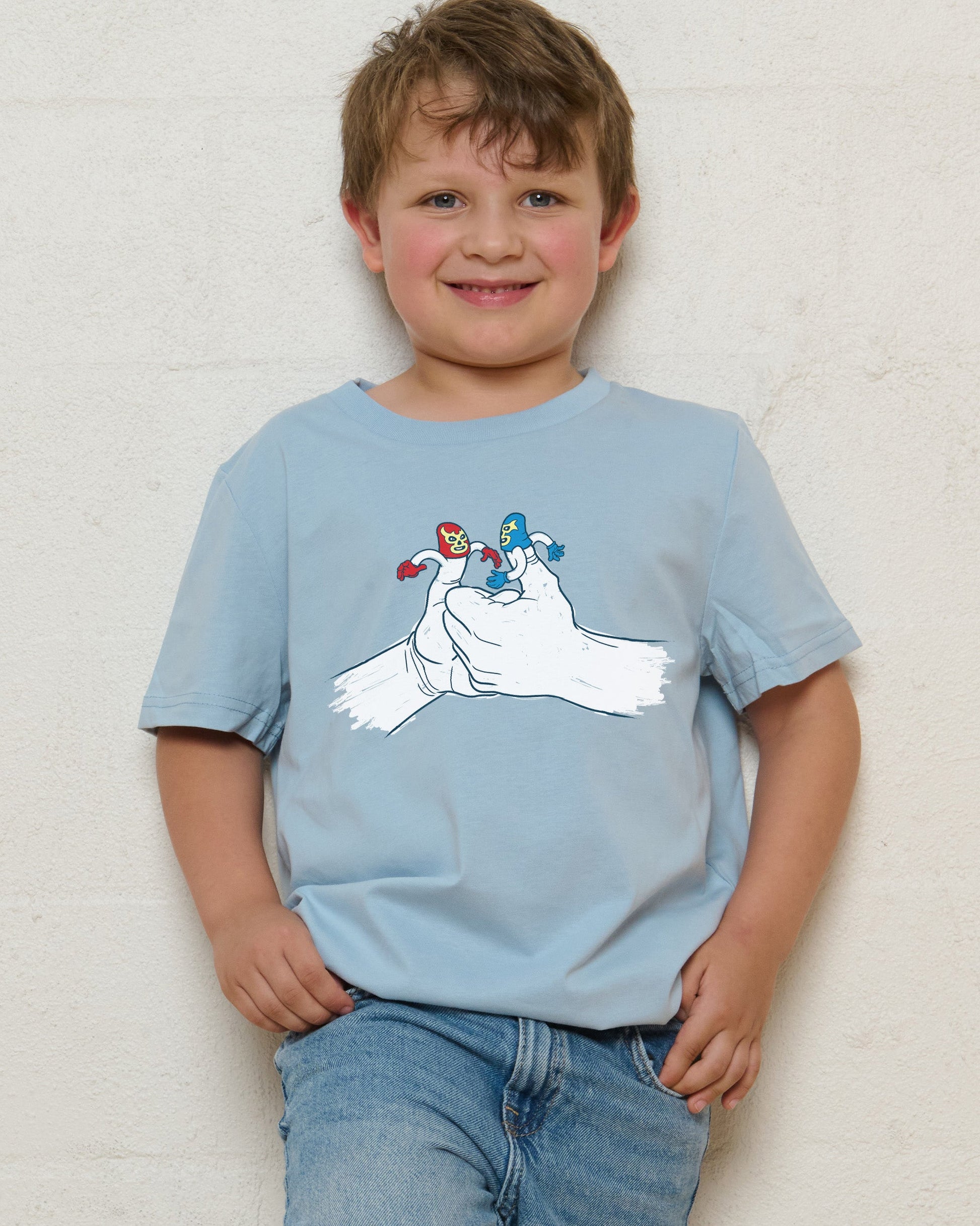 Thumb Wrestlers Kids T-Shirt