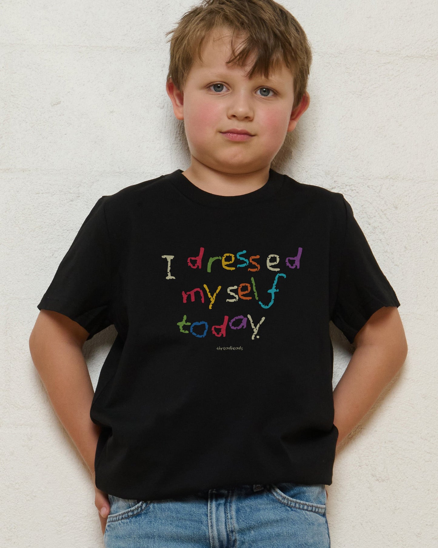 I Dressed Myself Today Kids T-Shirt
