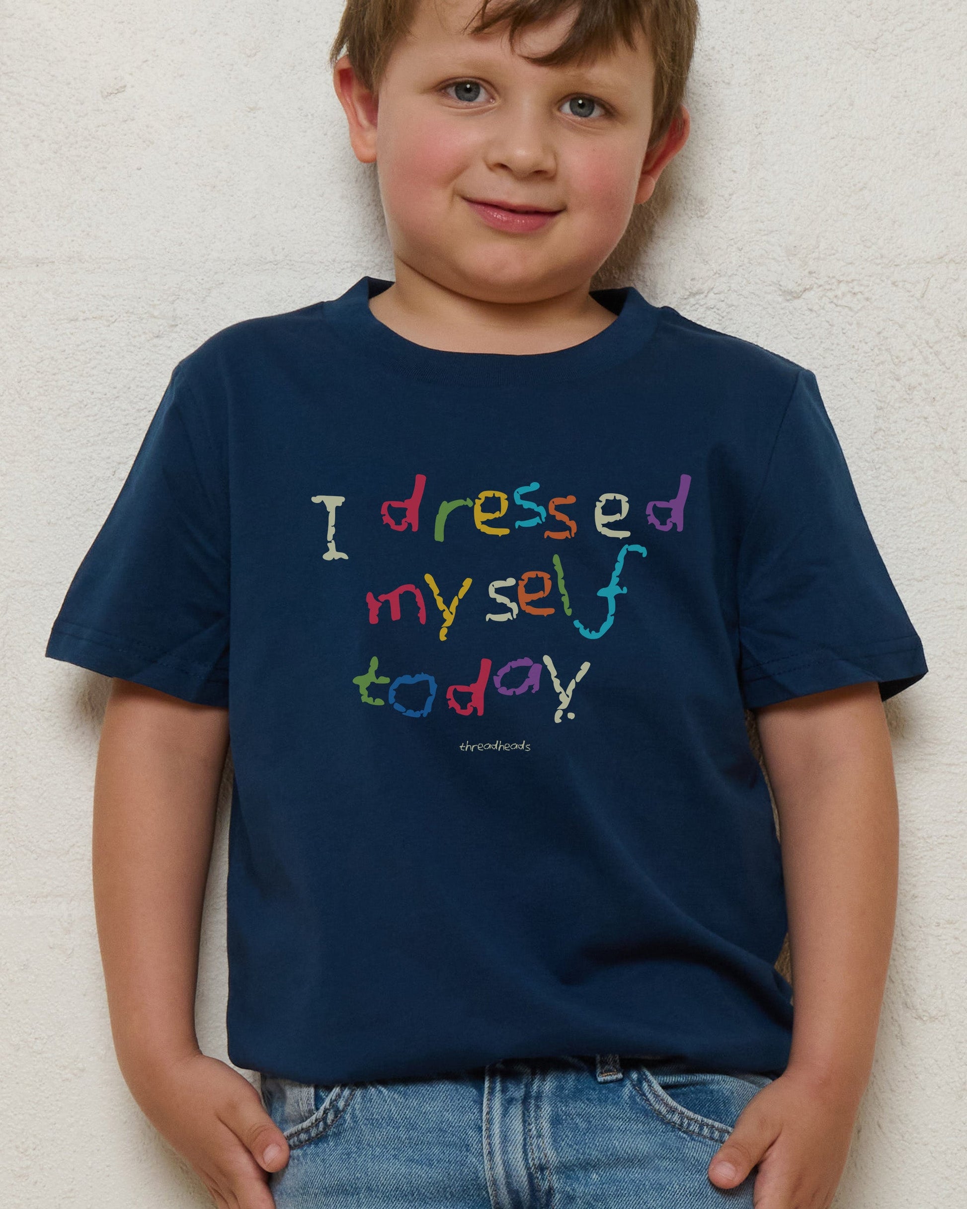 I Dressed Myself Today Kids T-Shirt