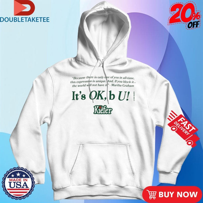 Kiefer It’s Ok B U Martha Graham T-shirts