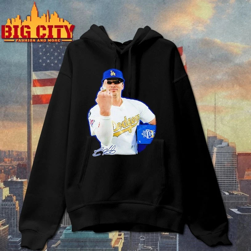 Kiké Hernández Middle Finger siganture shirt
