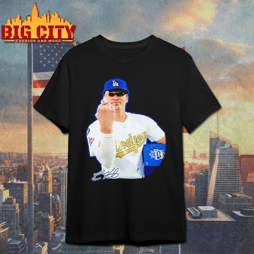 Kiké Hernández Middle Finger siganture shirt