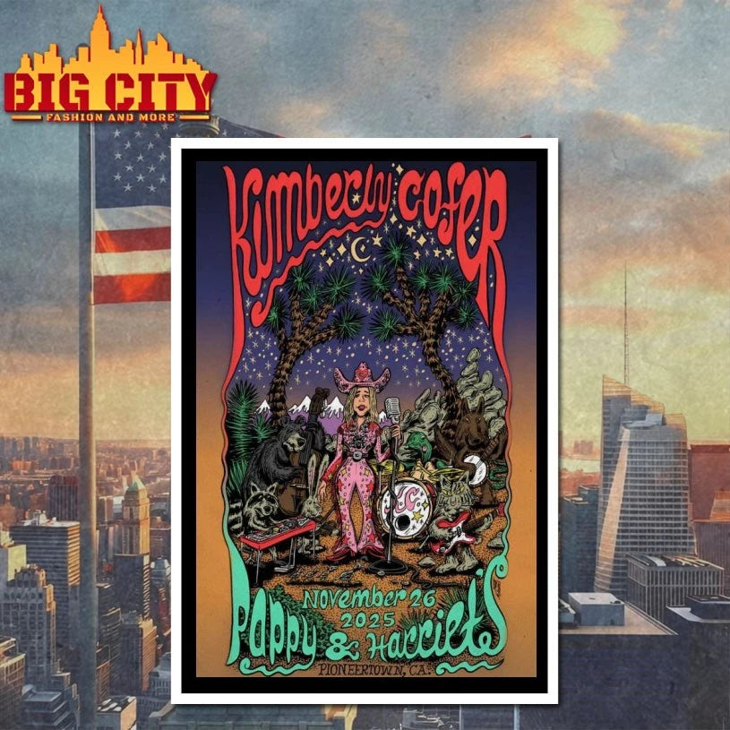 Kimberly Cofer 11.26.2025 Pappy-Harriet’s Pioneertown, CA Poster Shirt