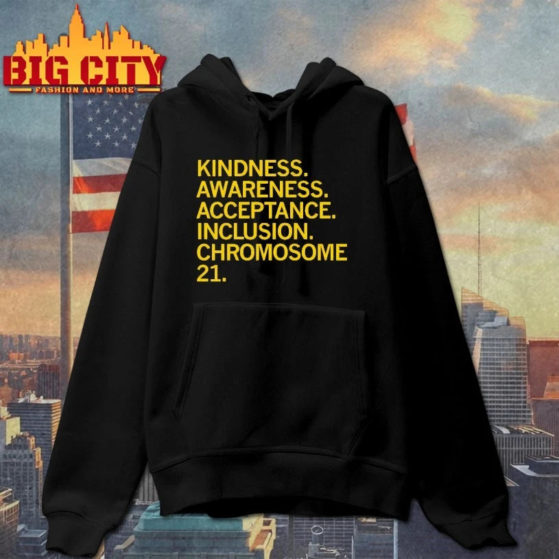 Kindness Awareness acceptance inclusion chromosome 21 Shirt