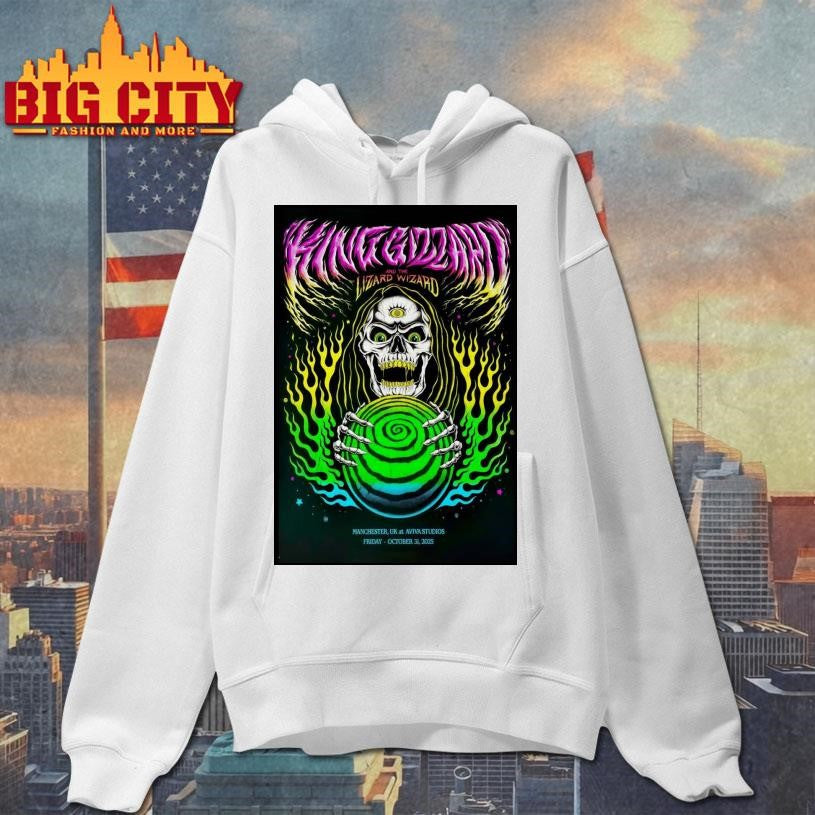 King Gizzard And The Lizard Wizard 10 31 2025 Manchester UK At Aviva Studios Poster Shirt
