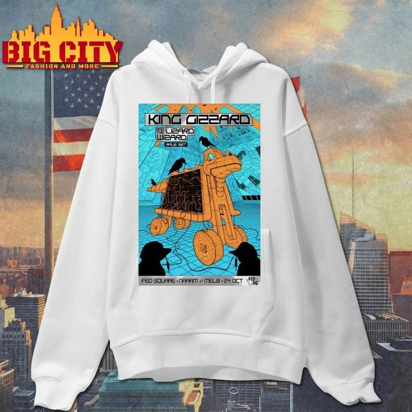 King Gizzard And The Lizard Wizard 10.24.2025 Melbourne, Australia Poster Shirt