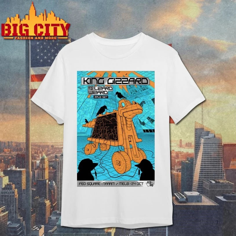 King Gizzard And The Lizard Wizard 10.24.2025 Melbourne, Australia Poster Shirt