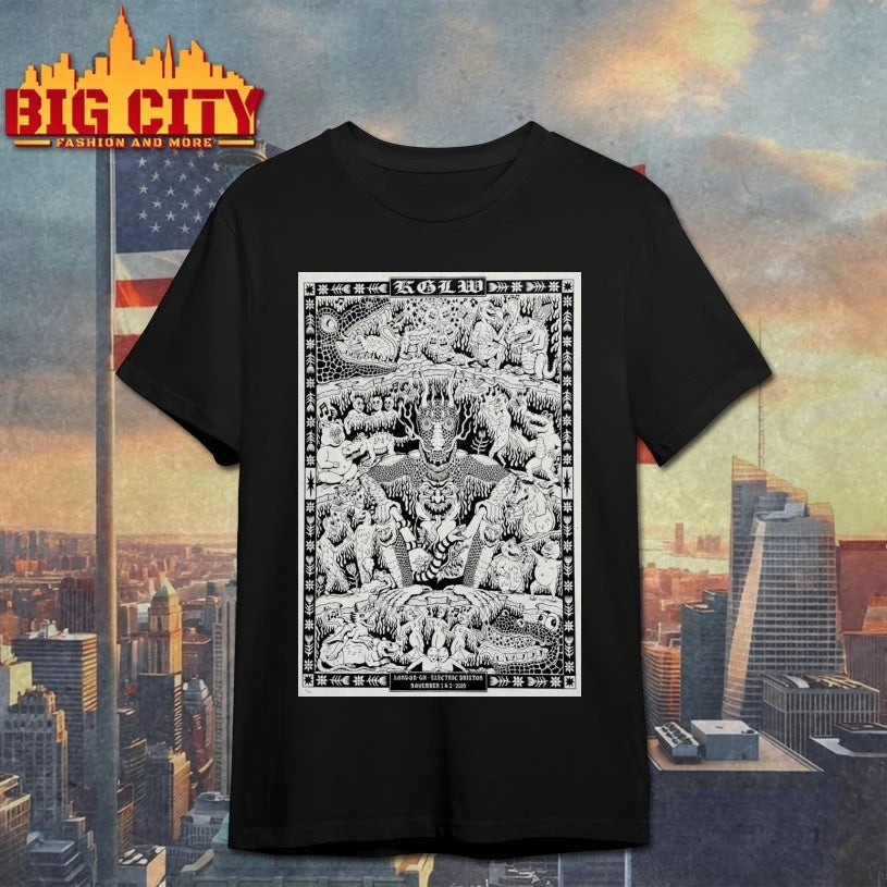 King Gizzard And The Lizard Wizard Nov 1 2025  In London Poster shirt