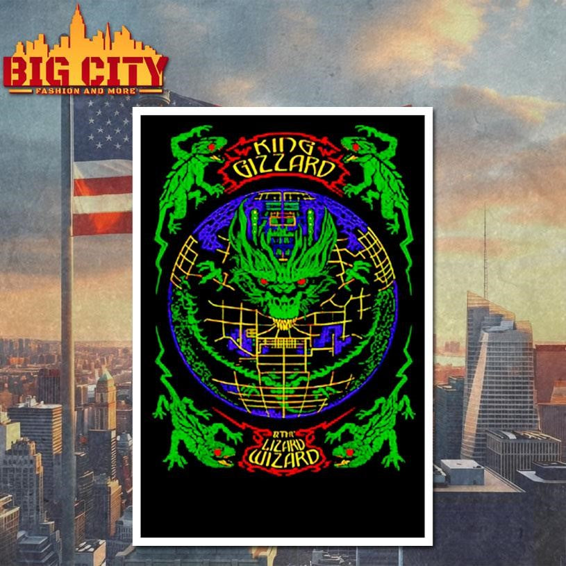 King Gizzard &amp; the Lizard Wizard Electric Lizard Shirt