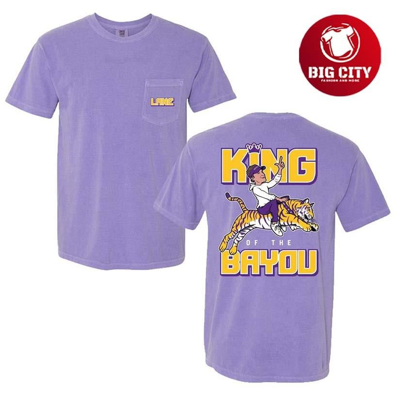 King Of The Bayou Lane Two Sided Shirt