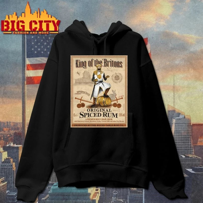 King of the Britons Original Spiced Rum poster shirt