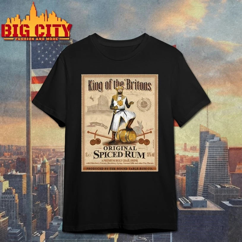 King of the Britons Original Spiced Rum poster shirt