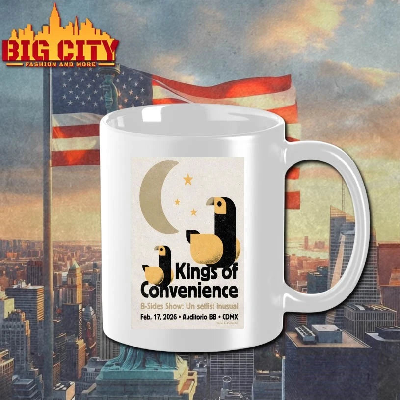 Kings Of Concenience Feb 17 2026 Ciudad de México Poster Shirt