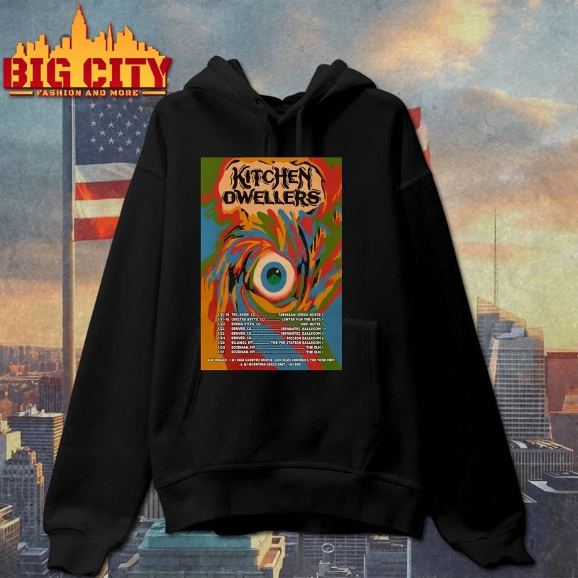 Kitchen Dwellers January 2026 Ski Shows Poster Shirt