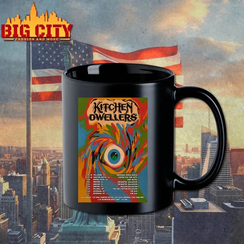 Kitchen Dwellers January 2026 Ski Shows Poster Shirt