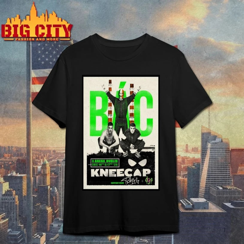Kneecap 12-16 12-17-2025 3Arena In Dublin Ireland Poster shirt