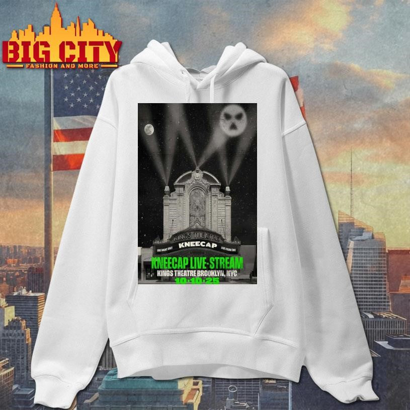 Kneecap Brooklyn, NY Concert 2025 Poster shirt